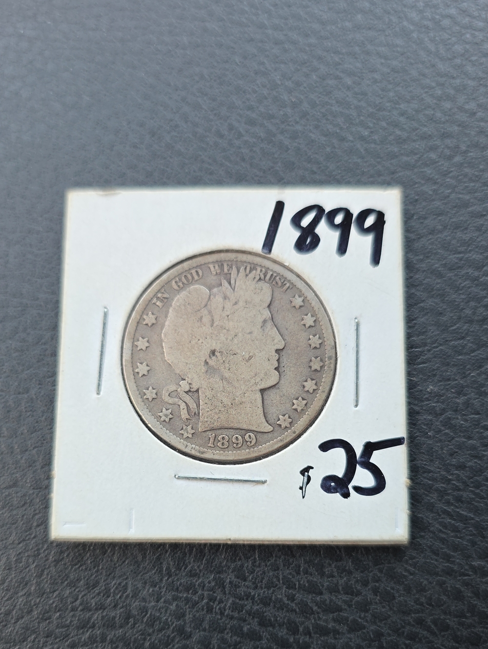 1899 Barber Liberty Head Nickel - Silver Tone Coin